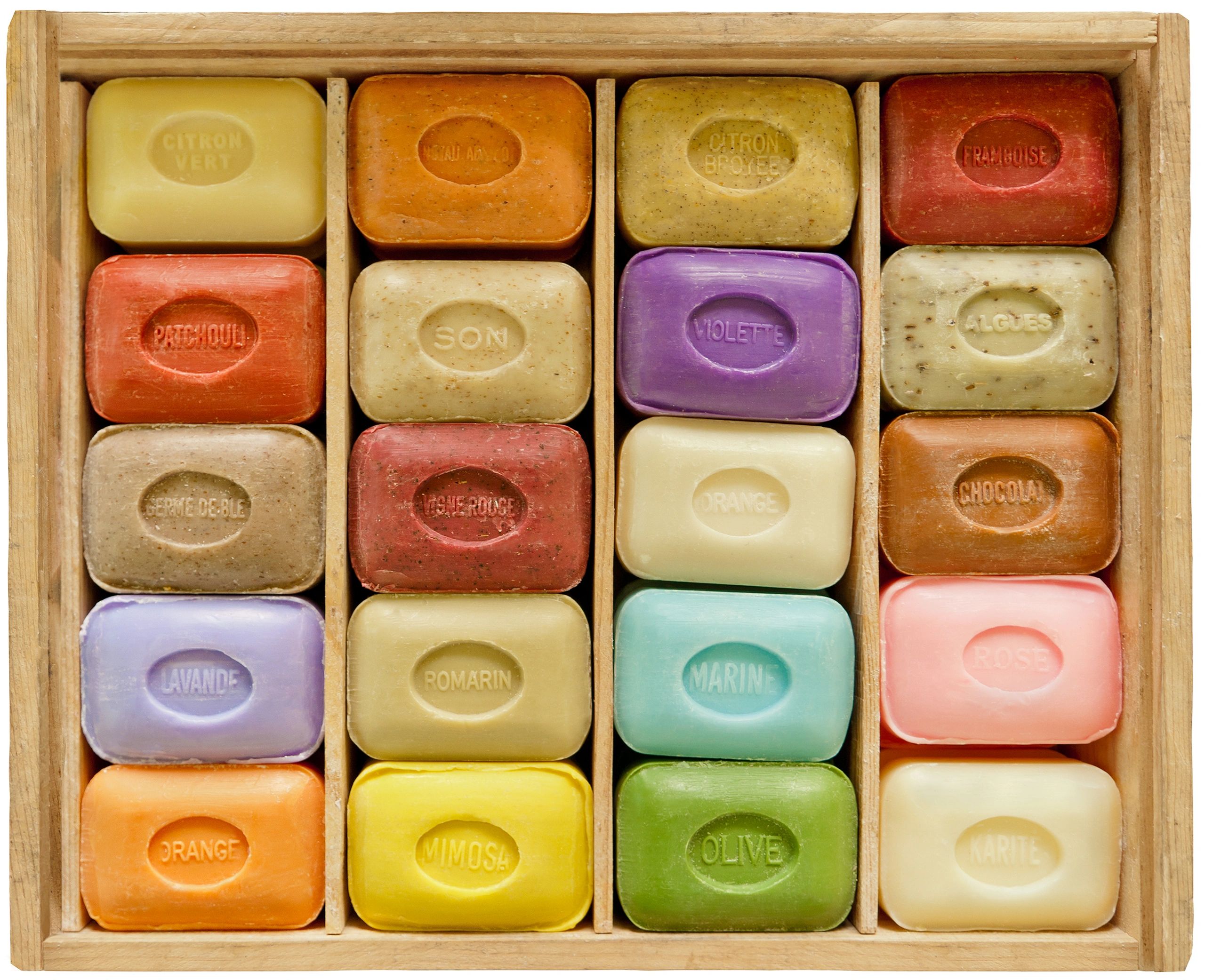 Soap collection for testimonial section
